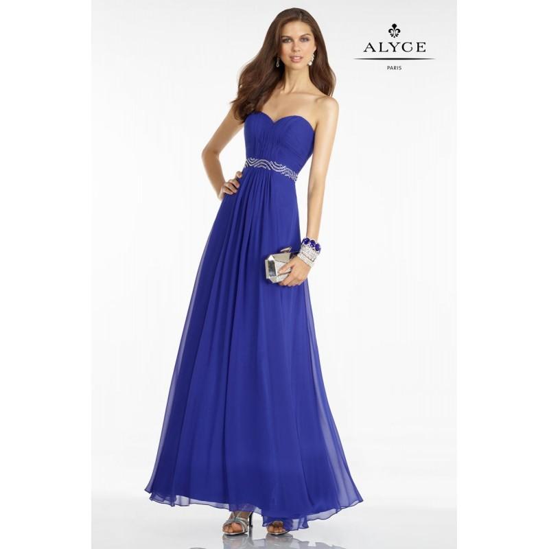 Wedding - Cobalt alyce B'Dazzle by Alyce Paris 35813 B'Dazzle by Alyce Paris - Top Design Dress Online Shop