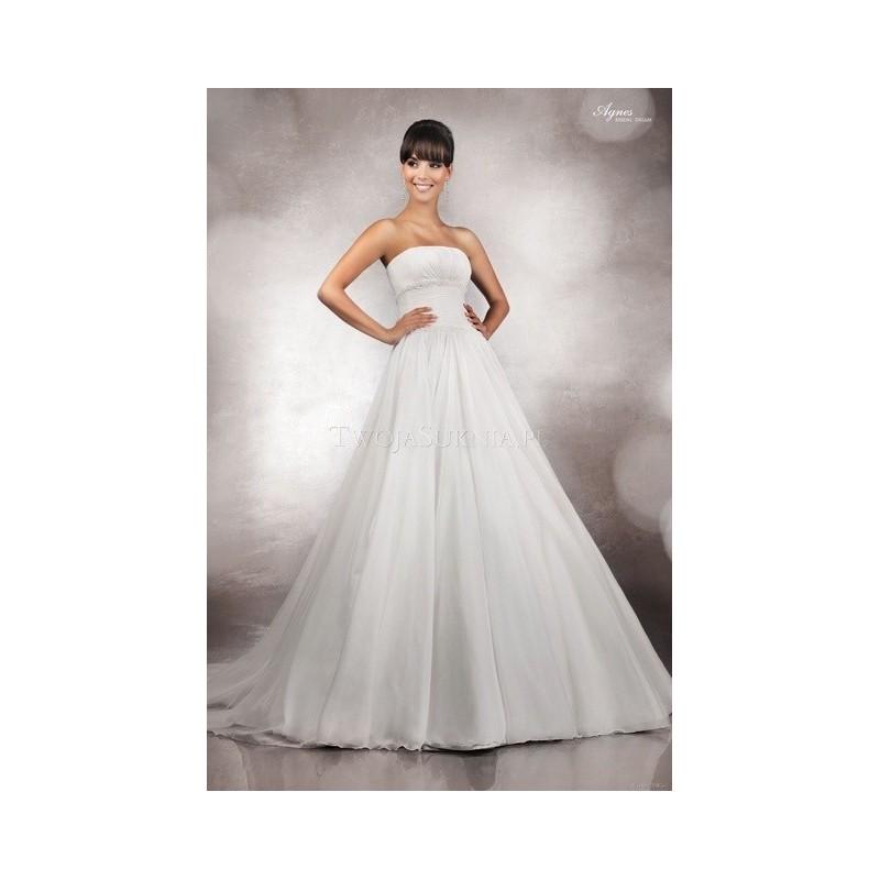 زفاف - Agnes - Moonlight Collection (2013) - 11219 - Glamorous Wedding Dresses