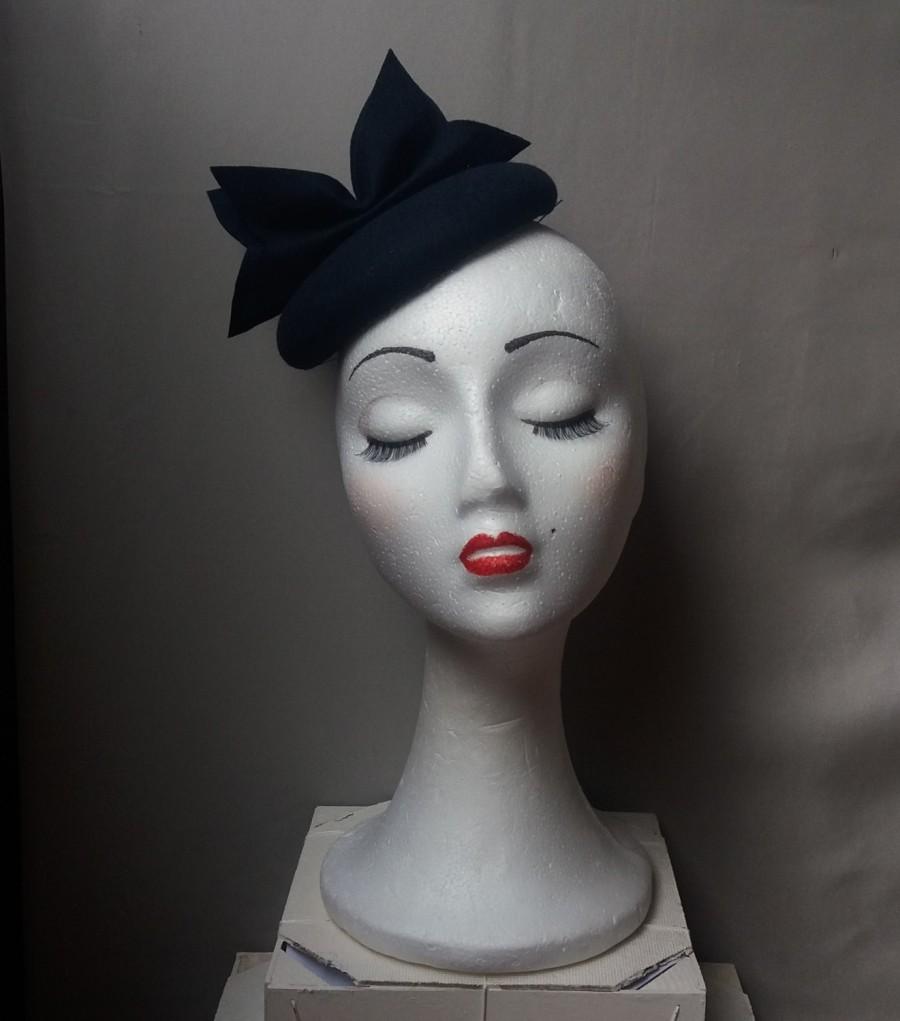 navy occasion hat