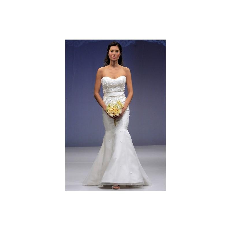 زفاف - Winnie Couture FW13 Dress 16 - Winnie Couture White Fall 2013 Fit and Flare Sweetheart - Nonmiss One Wedding Store