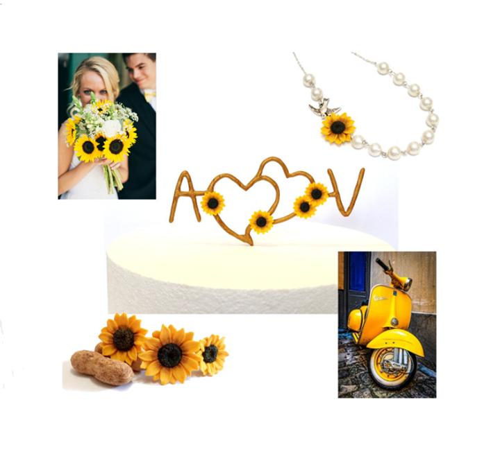 Hochzeit - Sunflower Wedding by Nikush Jewelry Studio - ...