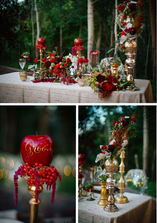 Wedding - A Truly Enchanting Snow White Themed Styled Shoot