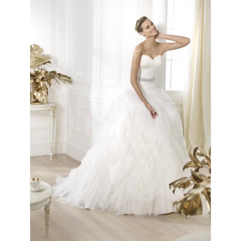 Mariage - Pronovias Wedding Dresses - Style Leina - Junoesque Wedding Dresses