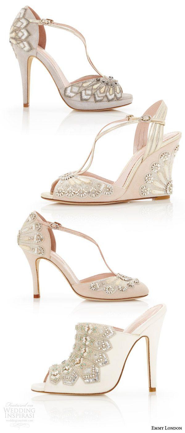 Mariage - Emmy London Wedding Shoes — Cancello Bridal Collection