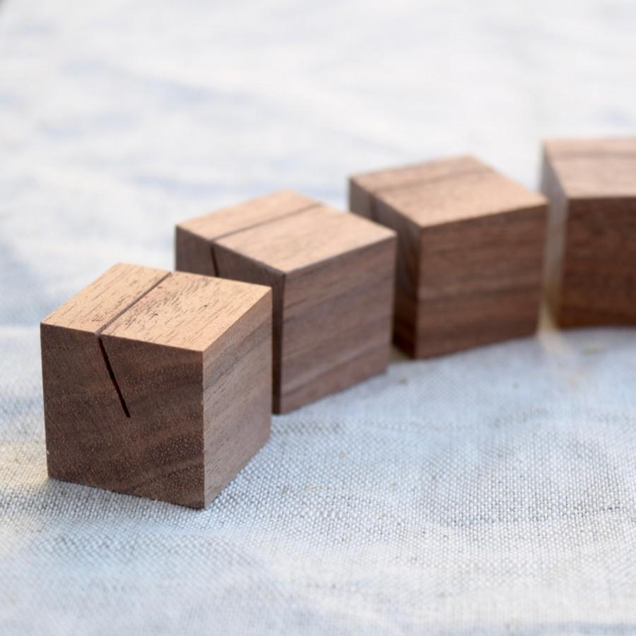 Wedding - Wood Place Card Holders 