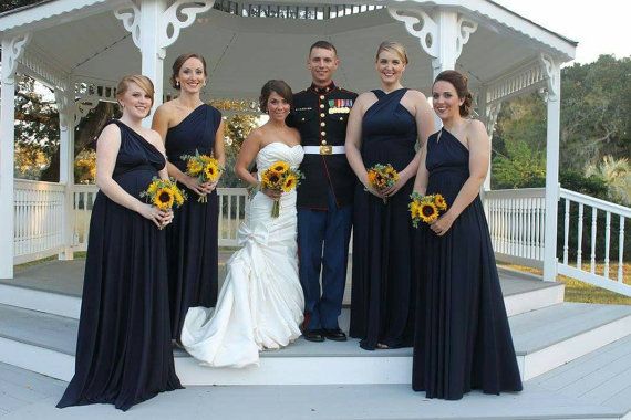 black infinity dress