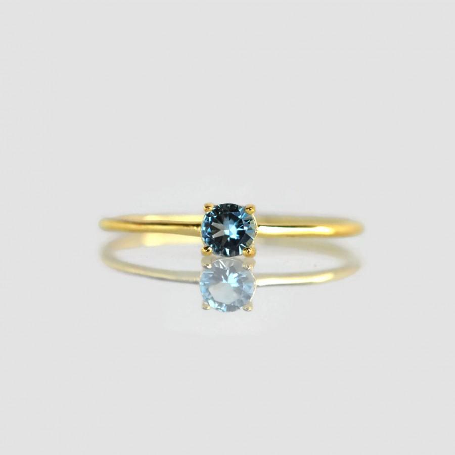 زفاف - aquamarine ring gold, aquamarine engagement ring, aquamarine ring white gold, aquamarine ring rose gold, gemstone ring, March birthstone