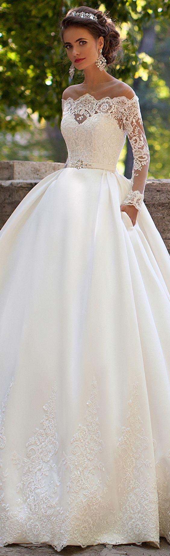 Mariage - 100 Stunning Long Sleeve Wedding Dresses