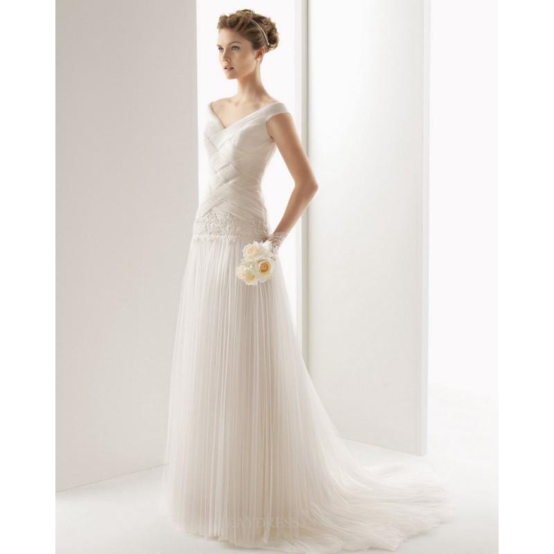 زفاف - Soft by Rosa Clara 116 Unis Bridal Gown (2014) (RC14_UnisBG) - Crazy Sale Formal Dresses
