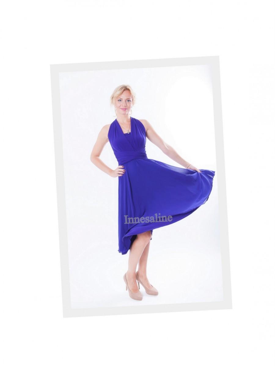 زفاف - Royal blue   Infinity  Dress  coctail dress