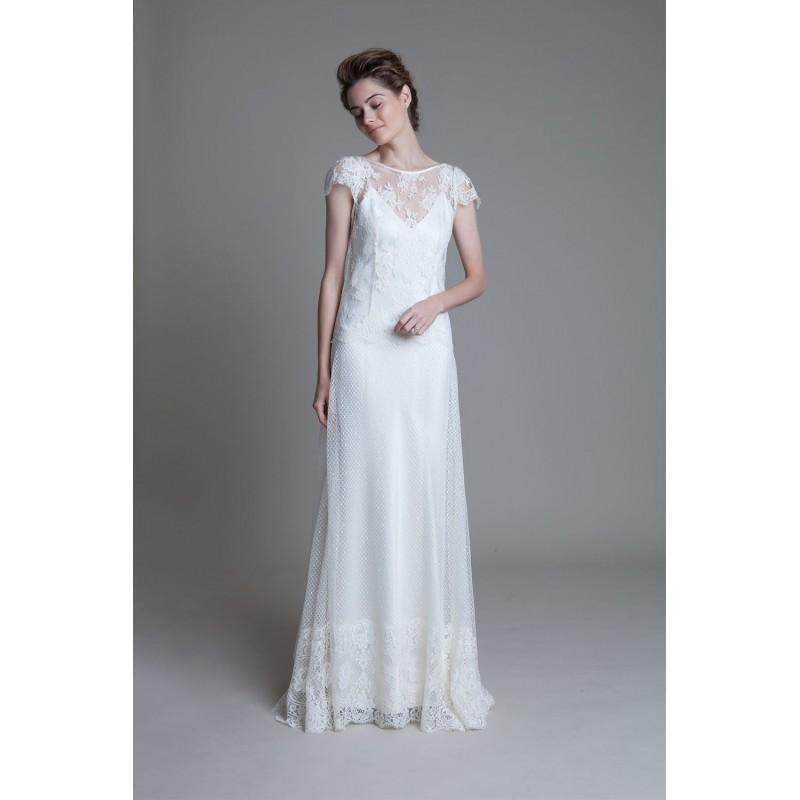 Hochzeit - Halfpenny London IVORY IRIS HONEY -  Designer Wedding Dresses