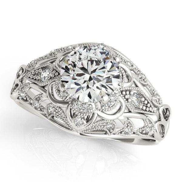 زفاف - Edwardian Engagement Ring, Edwardian Vintage Engagement Ring, Vintage Engagement Ring, Vintage Diamond Engagement Ring