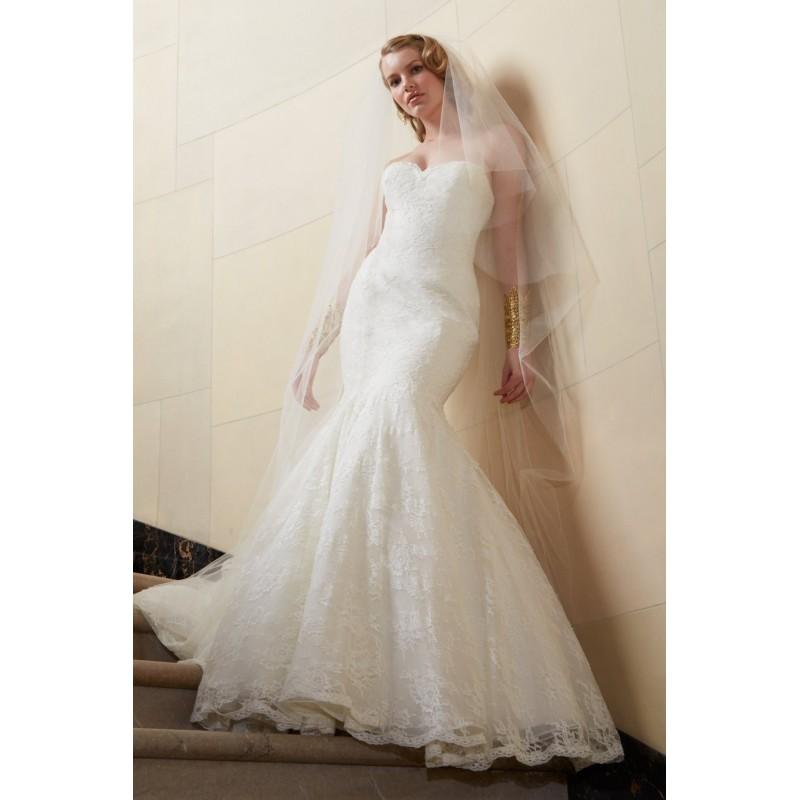 زفاف - Wtoo by Watters Poeta 12159 Strapless Lace Mermaid Wedding Gown - Crazy Sale Bridal Dresses