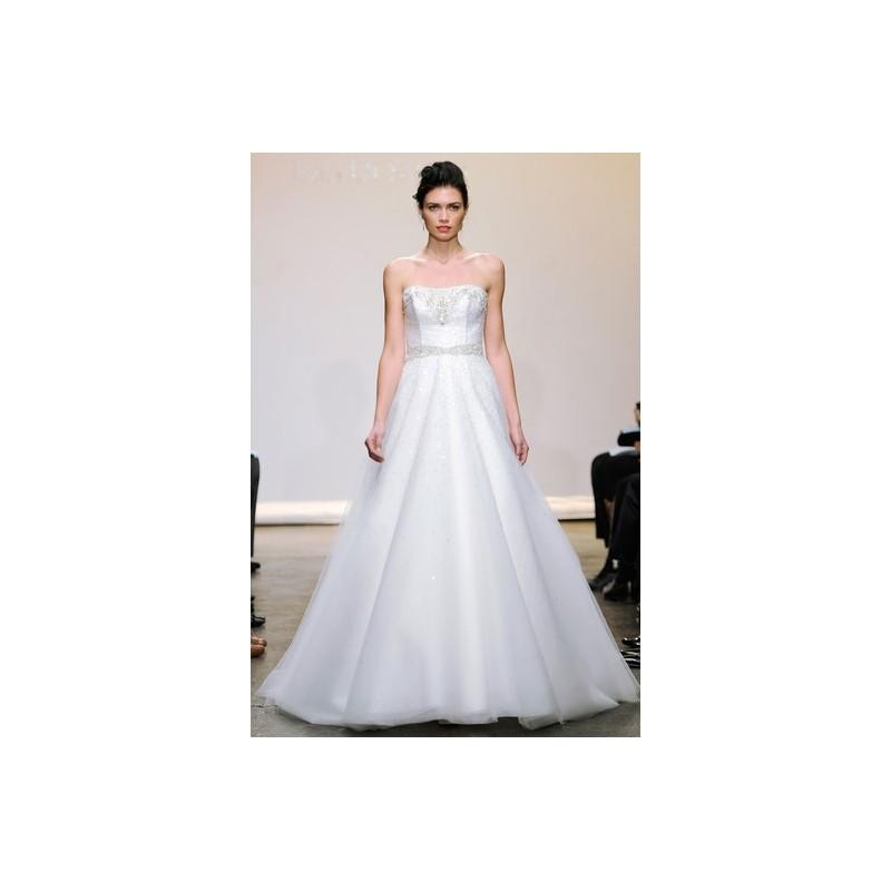 زفاف - Ines di Santo FW13 Dress 2 - Fall 2013 White Strapless A-Line Ines di Santo Full Length - Nonmiss One Wedding Store