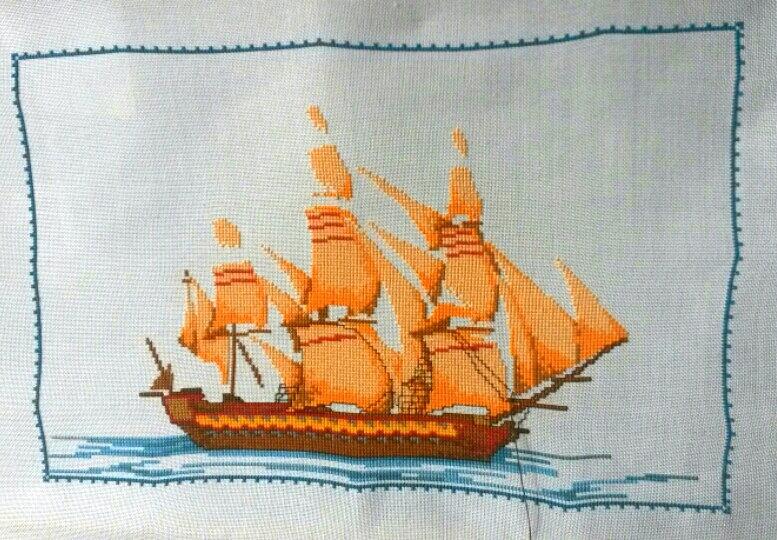 Mariage - Cross stitch, cross stitch unfinished, cross stitch patterns, cross stitch boat, cross stitch boat patterns, embroidery, handwork, knitting