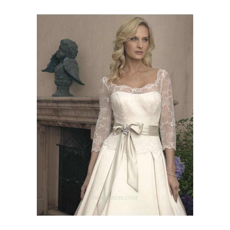 زفاف - Casablanca 1800 Bridal Gown (2011) (CB05_1800BG) - Crazy Sale Formal Dresses