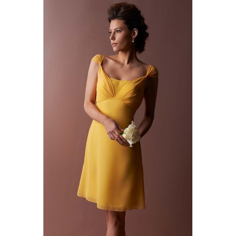 Wedding - Pleated Luxe Chiffon Dress by Landa Designs Bridesmaids LM107 - Bonny Evening Dresses Online 