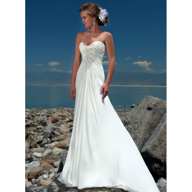 زفاف - Maggie Sottero RD1068 Bridal Gown (2011) (MS11_RD1068BG) - Crazy Sale Formal Dresses