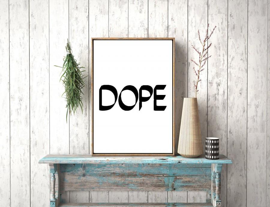 Mariage - Instant download,Dope Art Print, Dope Print, Typography Art Print,Dope Wall Art,Dope printable,Scandinavian Print,Black and White,Typography