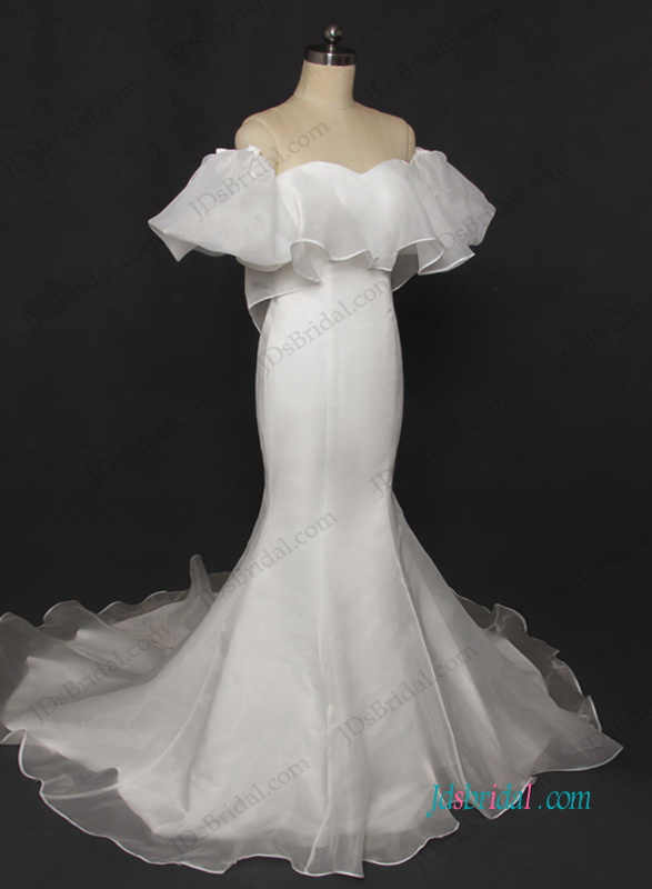 Wedding - Romance vintage simple mermaid wedding dress