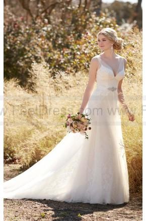 زفاف - Essense of Australia Tulle Wedding Dress With Diamante Beading Style D2120