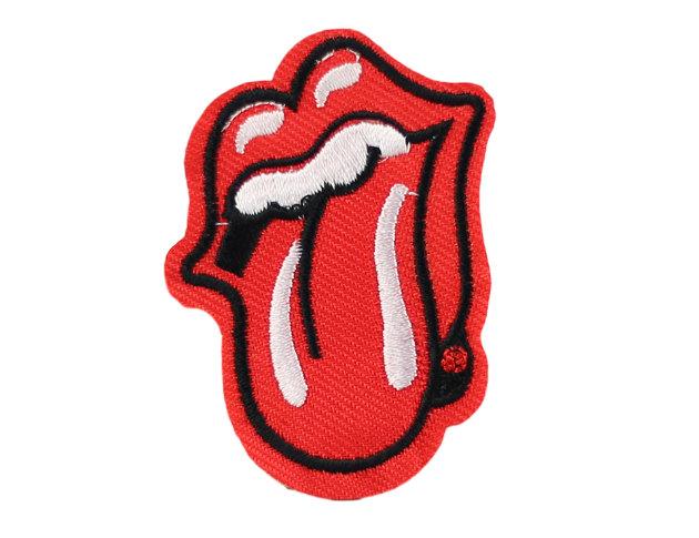 Hochzeit - Rolling Stones Punk Rock Patch Iron on patches Rolling Stones embroidered patch Rolling Stones applique badge patch DIY fashion patches iron
