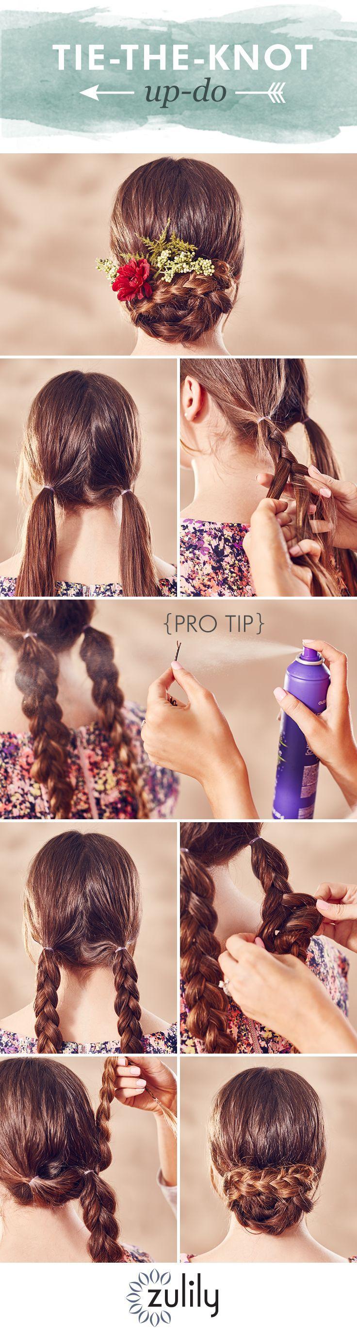 Wedding - Hair How-To: Tie The Knot With This Beautiful Braided Style