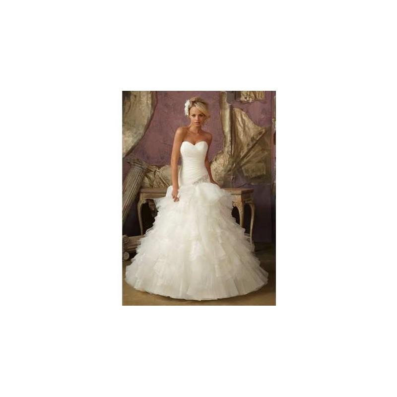 Hochzeit - Mori Lee Wedding Dress Style No. 1856 - Brand Wedding Dresses