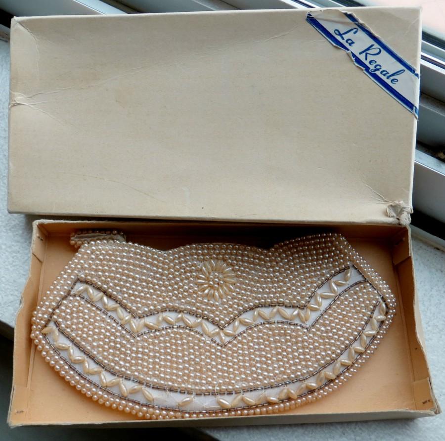 زفاف - Vintage LA REGALE PRODUCTS Wedding Clutch Original Box
