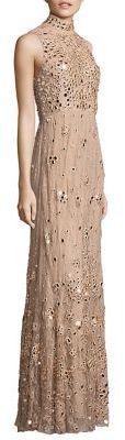 Mariage - Alice + Olivia Susanne Embellished Lace Gown
