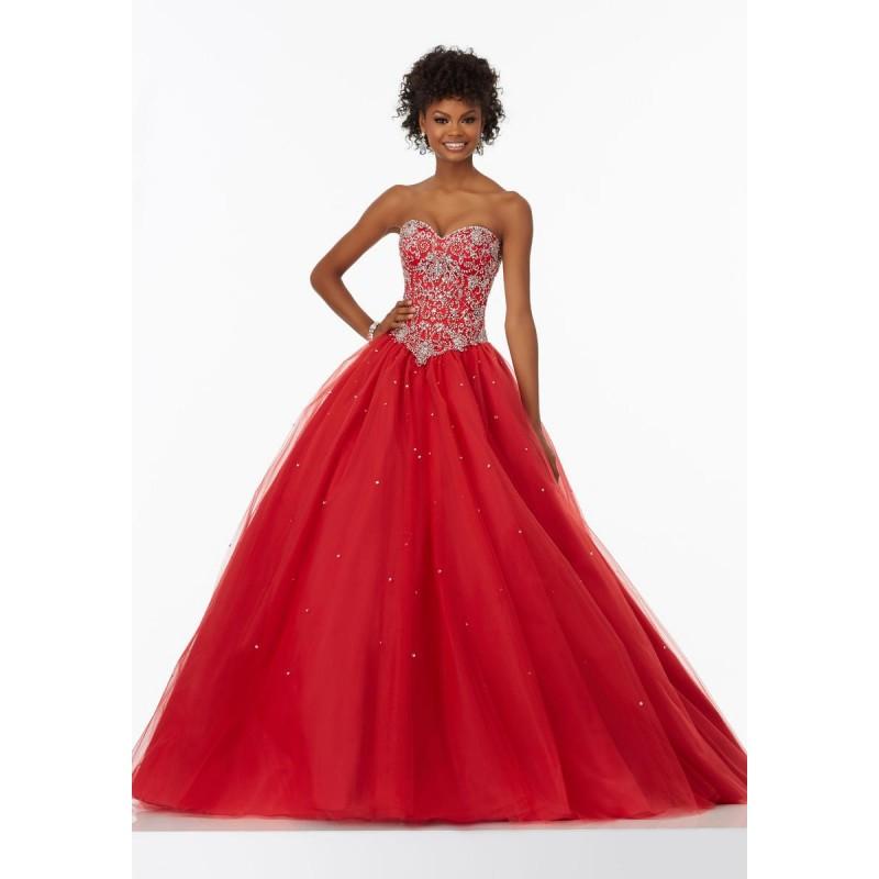 Hochzeit - Scarlet Sugarplum Morilee Prom 99072 Morilee Prom - Top Design Dress Online Shop