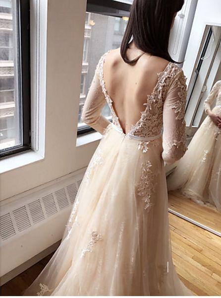 زفاف - Boho Wedding Dress - Bohemian Wedding Dress - Lace Wedding Dress - Boho Prom Dress