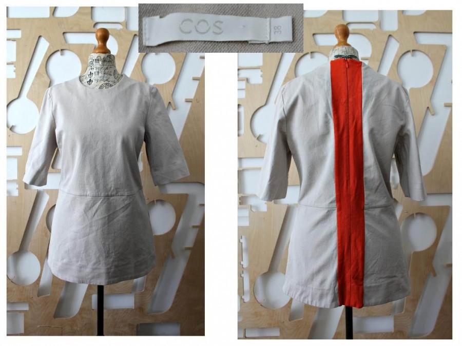 زفاف - Designer Mini dress Tunic Mod top Prom gown Party Preppy Steampunk 3/4 sleeves Boho Color block A line Casual Tailored