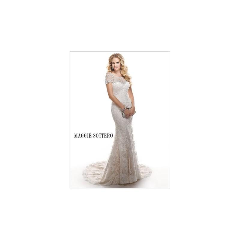 Hochzeit - Maggie Bridal by Maggie Sottero Chesney-4MS853JK - Branded Bridal Gowns
