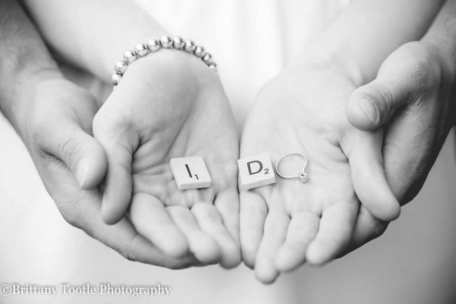 Mariage - Engagement Photo Prop, Forever, Photo Prop, Scrabble tiles, Wedding Decor, Love, Scrabble Photo Prop, Save the Date, Mr and mrs, wedding,