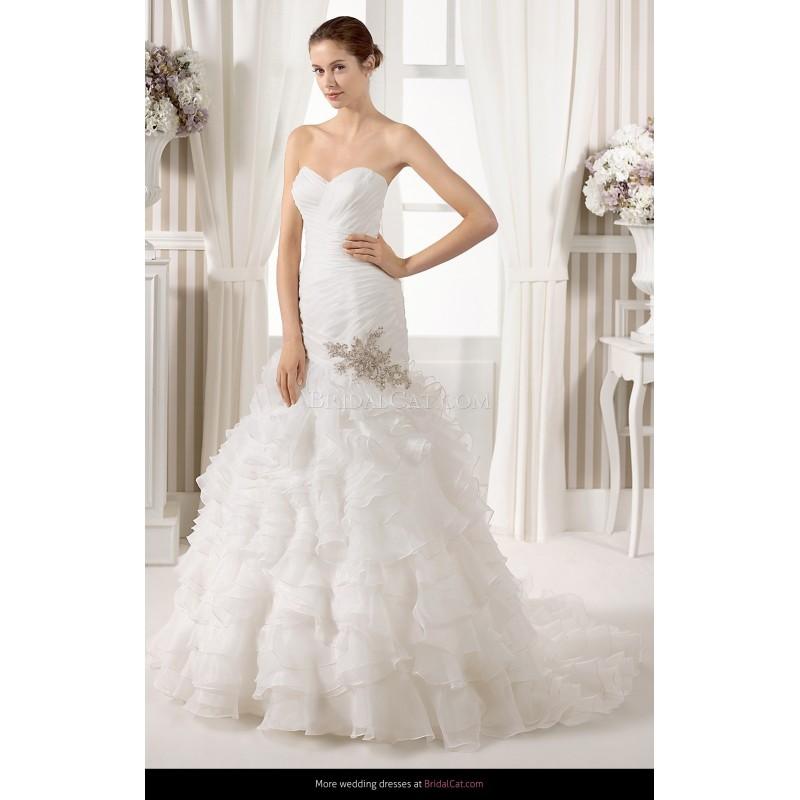 Wedding - Luna Novias 2015 8S188 Lucero - Fantastische Brautkleider