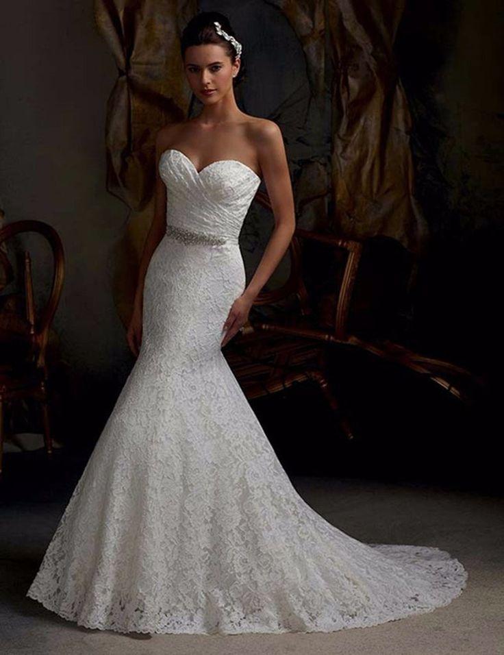 Wedding - Elegant Beaded Wedding Dress