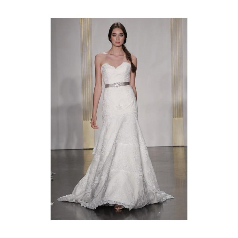 Hochzeit - Tara Keely - Fall 2012 - Style TK2206 Strapless Lace A-Line Wedding Dress with Tiered Skirt and Sweetheart Neckline - Stunning Cheap Wedding Dresses