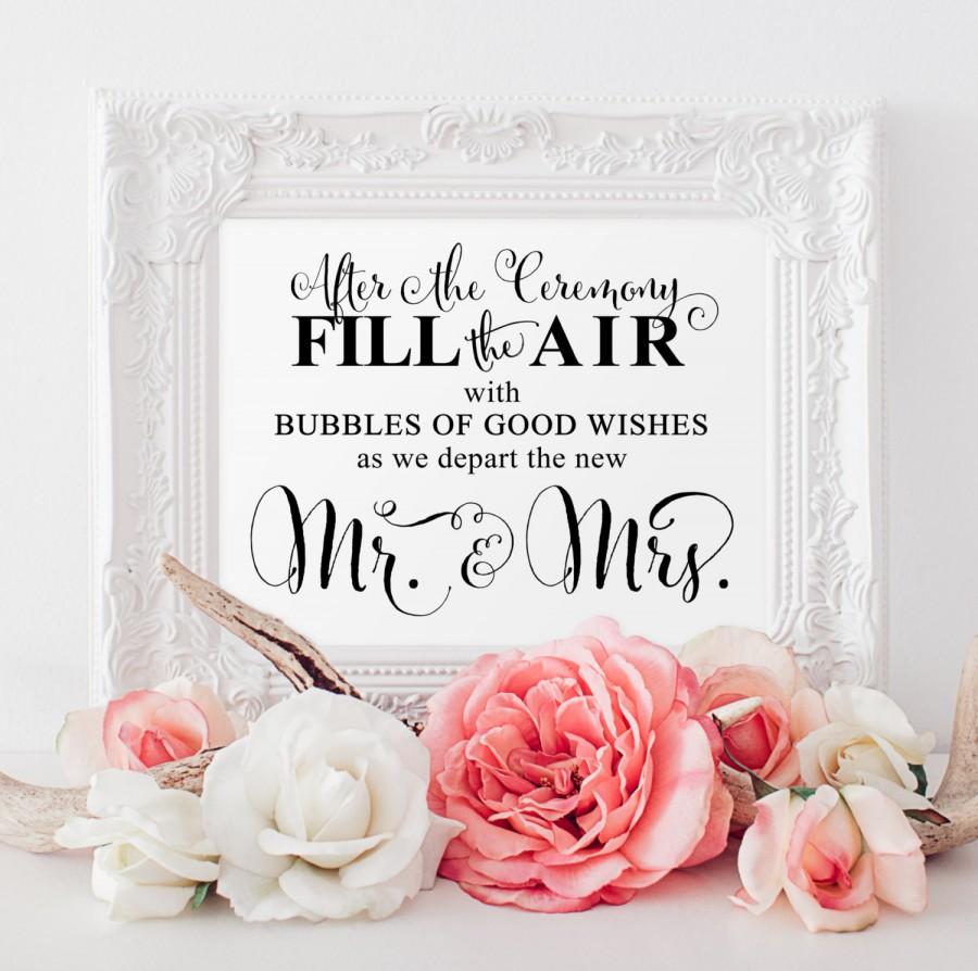 Mariage - Fill the Air with Bubbles 