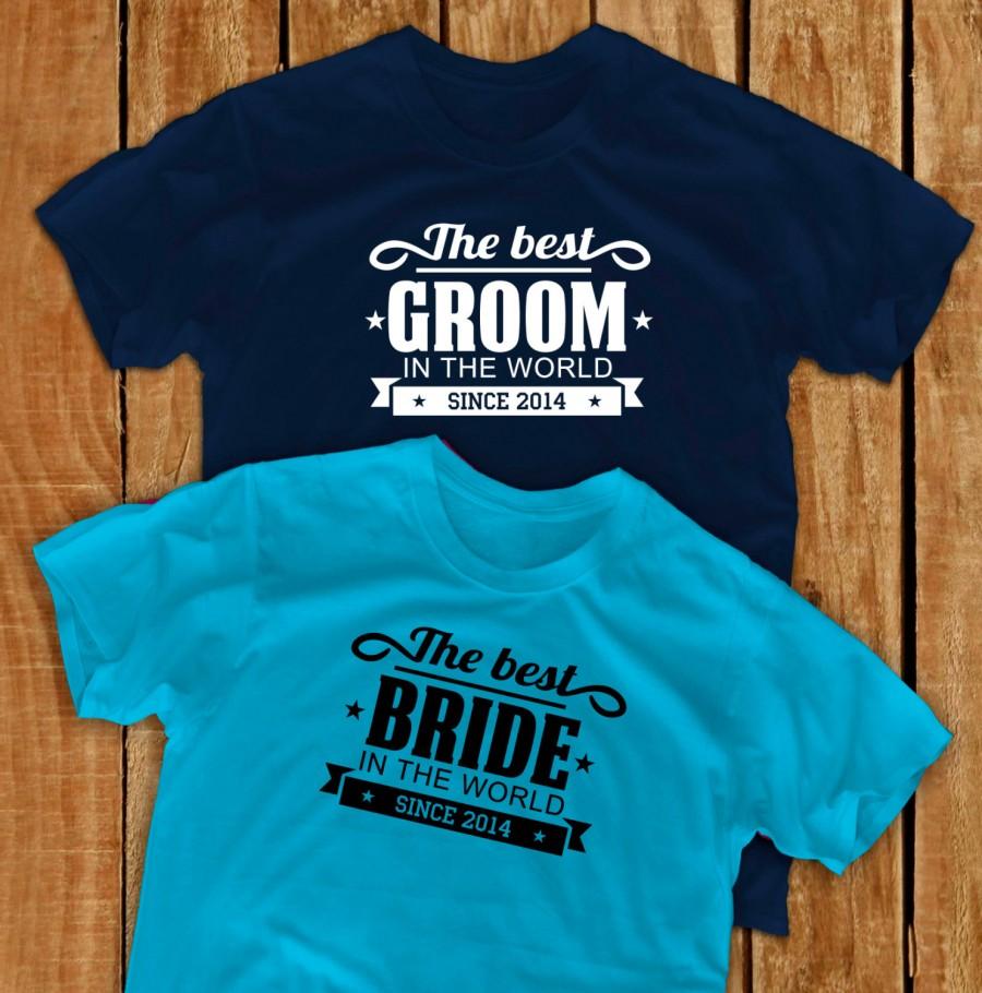 Hochzeit - mr and mrs sign mr and mrs shirts mr mrs pillow wedding gift wife husband bride gift for a couple groom gift from bride