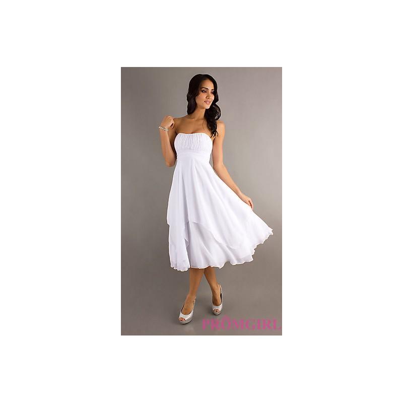 Wedding - ML-791 - Modest Knee Length Prom Dress by Mori Lee 791 - Bonny Evening Dresses Online 