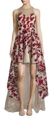 Hochzeit - Marchesa Notte Embroidered Hi-Lo Gown