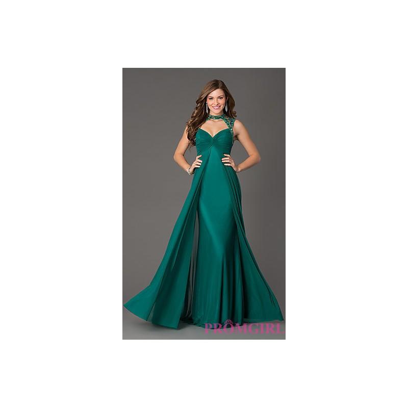 زفاف - SH-9741 - Floor Length Sherri Hill Formal Gown - Bonny Evening Dresses Online 
