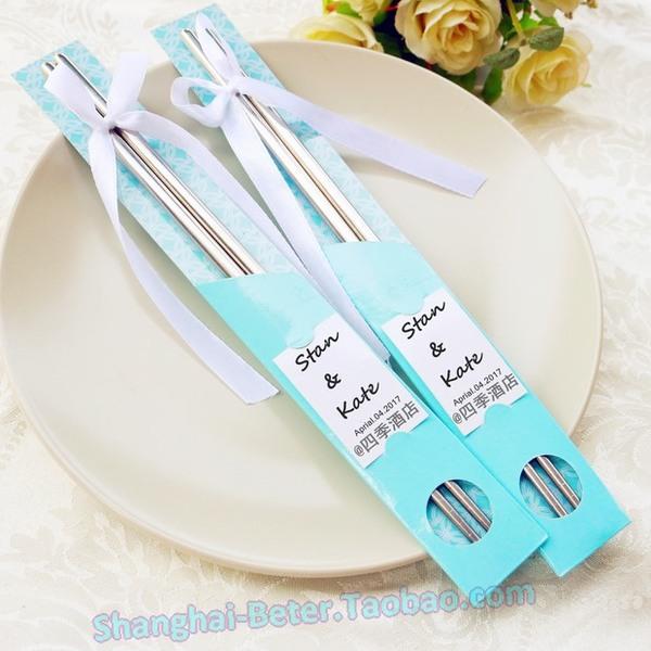 زفاف - DIY Bridal Wedding Favors BETER-WJ054 Chinese Chopsticks keepsakes