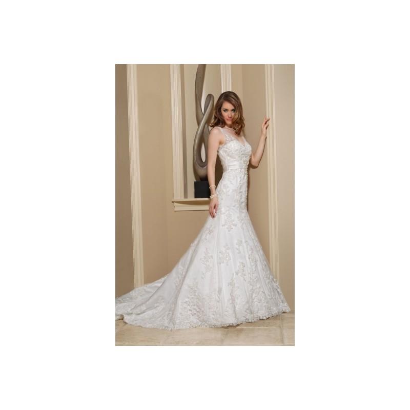 Wedding - Da Vinci Wedding Gowns 50147 - Compelling Wedding Dresses