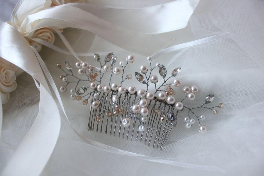 زفاف - Wedding Hair Comb Bridal Hair Comb  Wedding Comb Bridal comb Wedding Haircomb Bridal Hair Piece Bridal Headpiece Head Piece