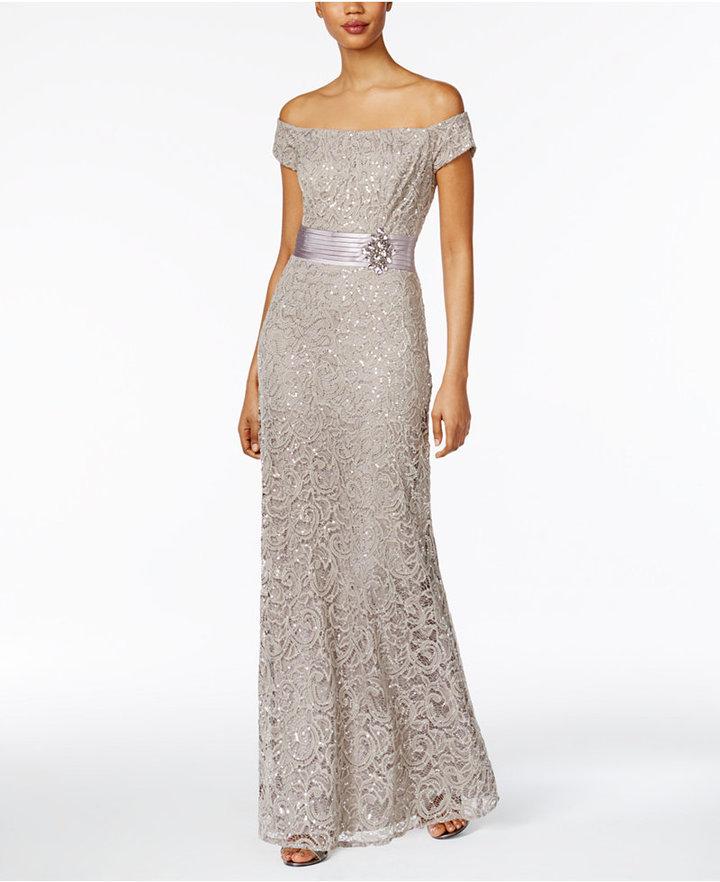 Hochzeit - Alex Evenings Lace A-Line Gown