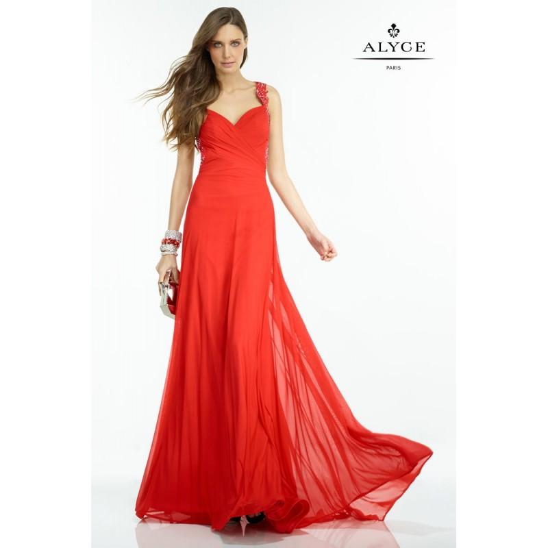 Mariage - Red alyce B'Dazzle by Alyce Paris 35777 B'Dazzle by Alyce Paris - Top Design Dress Online Shop