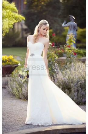 Hochzeit - Essense of Australia A- Line Lace Wedding Dress Style D1809