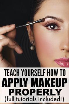 Hochzeit - 8 Tutorials To Teach You How To Apply Make-up Like A Pro